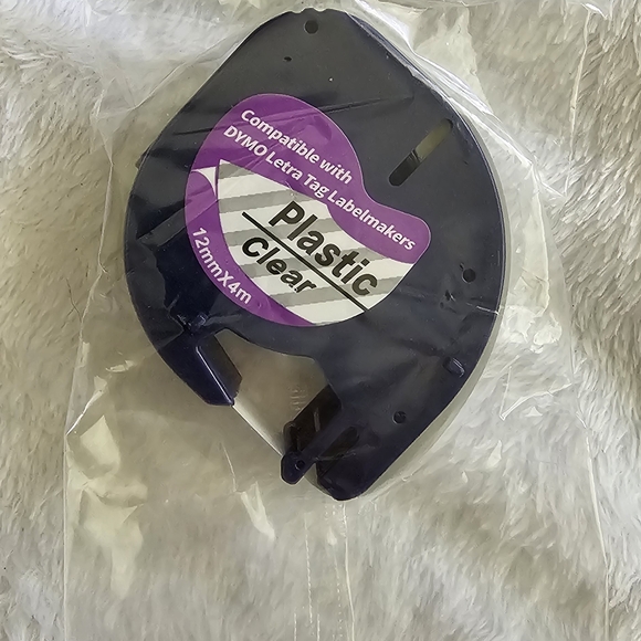 Dymo Other - Plastic Label Tape for Dymo Label Makers